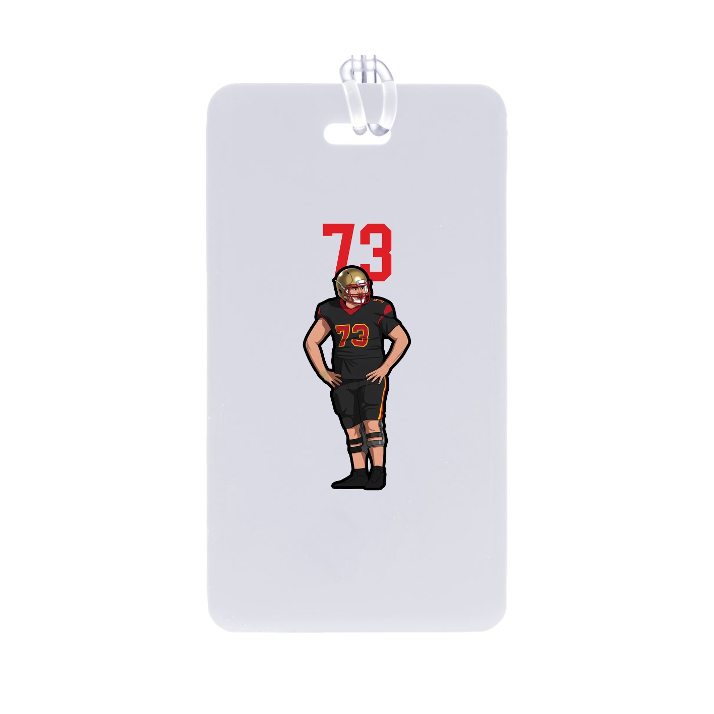 Bag Tag — Number Top in Classic