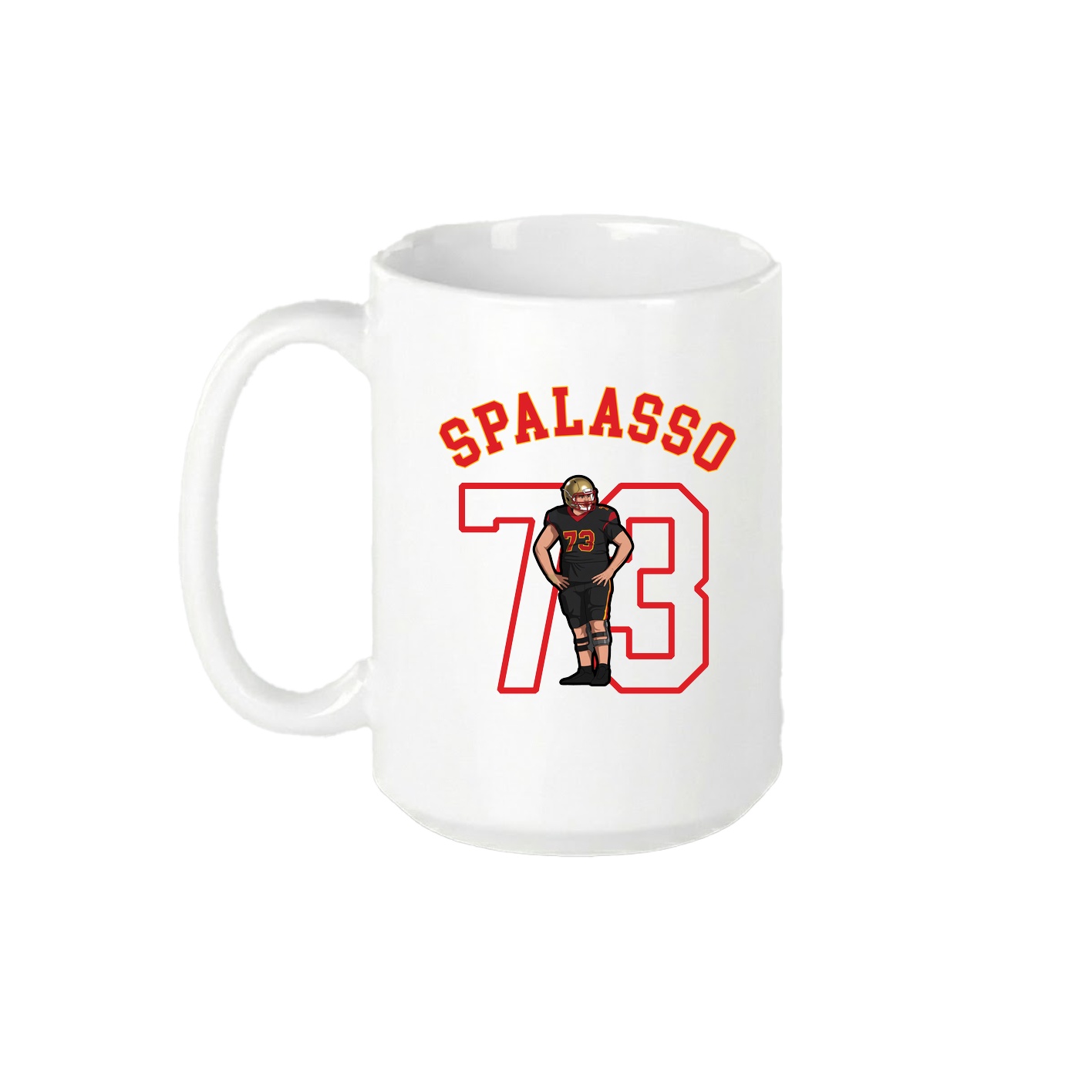 15oz Coffee Mug — Shirsey Arch in White
