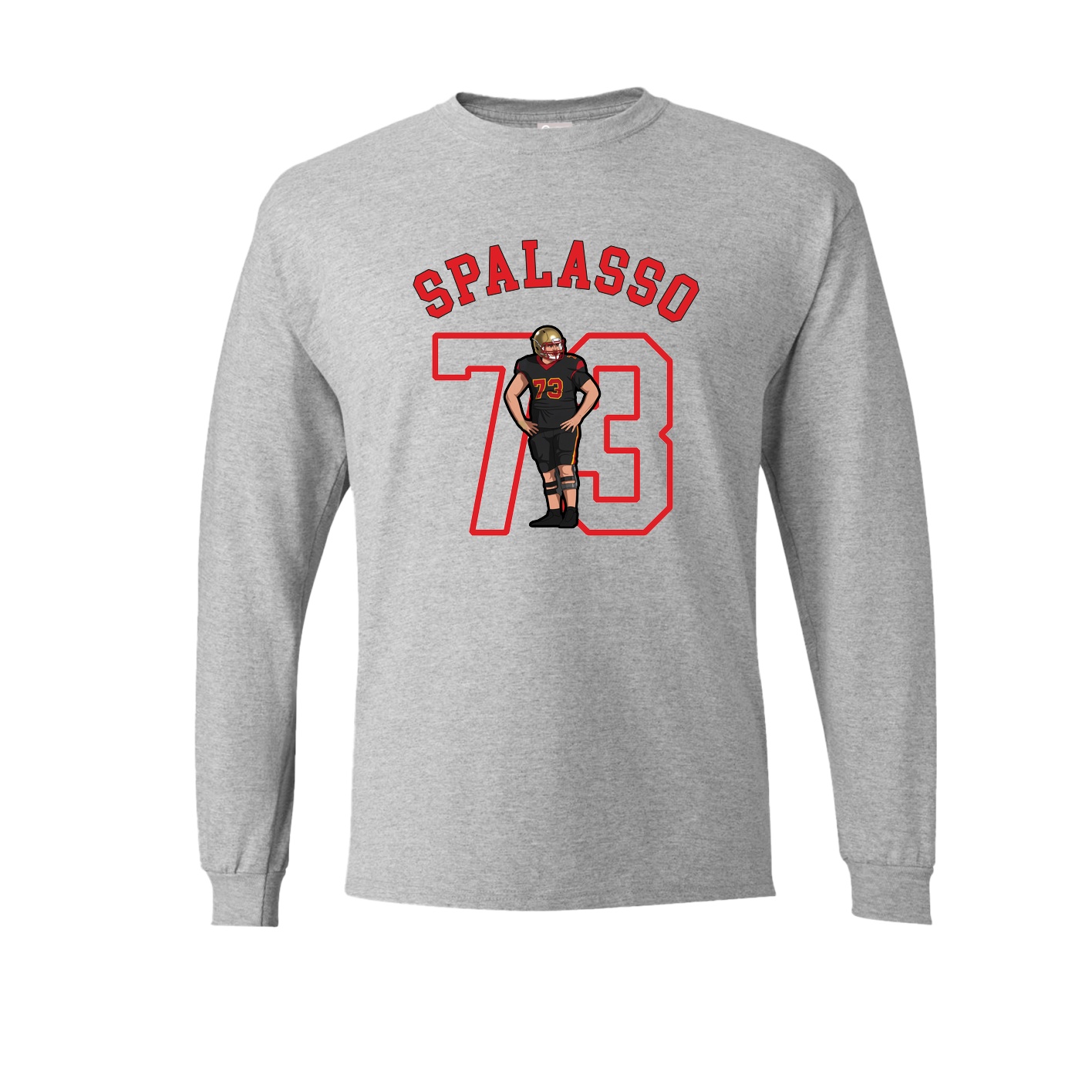 Long Sleeve Tee — Shirsey Arch in Grey