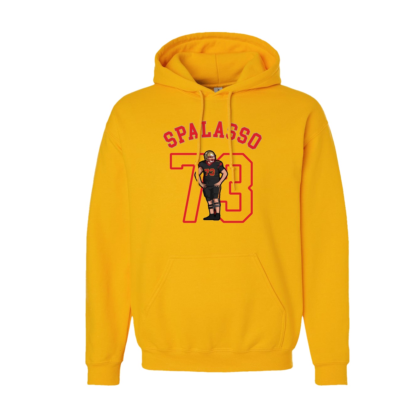 Youth Hoodie — Shirsey Arch in Gold