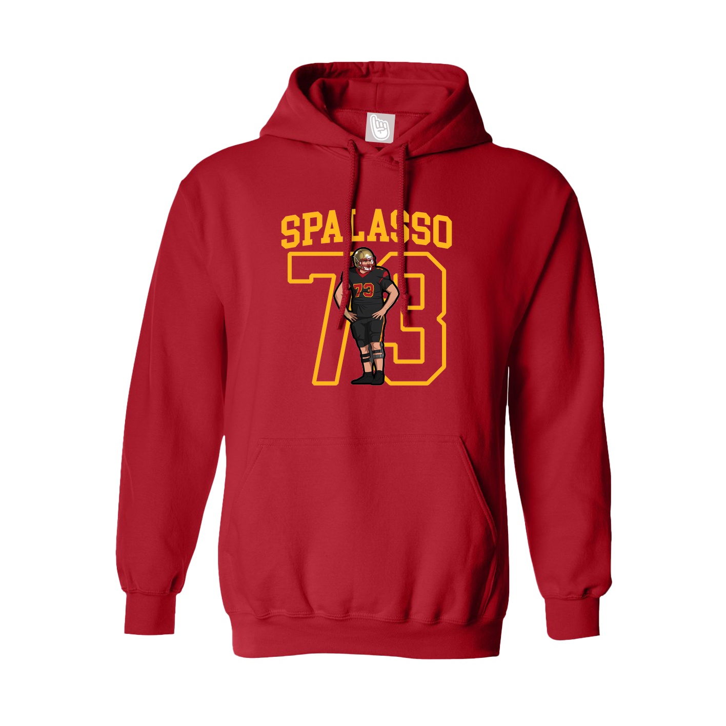 Youth Hoodie — Shirsey in Red