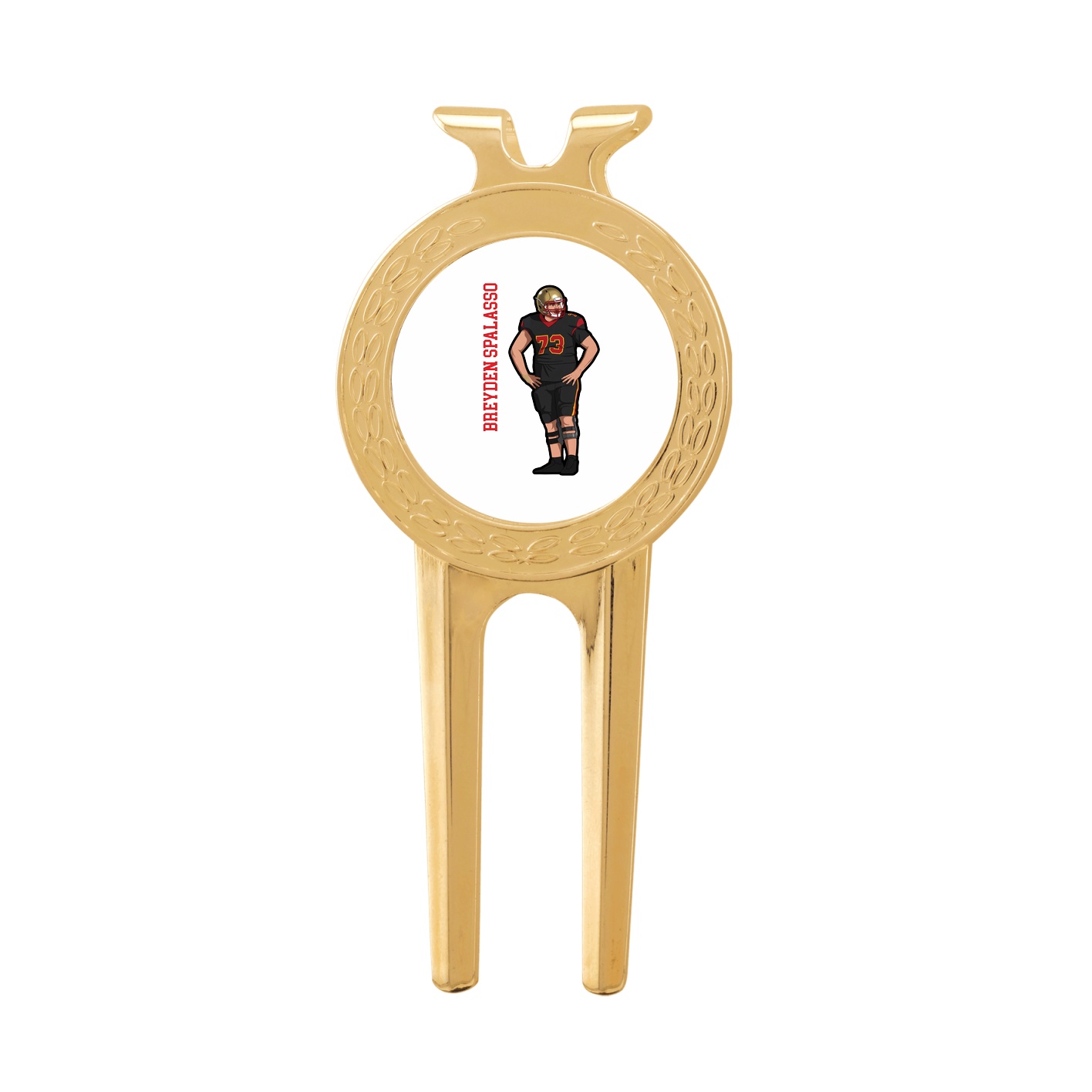 Divot Tool with Ball Marker — Name Vertical in Classic