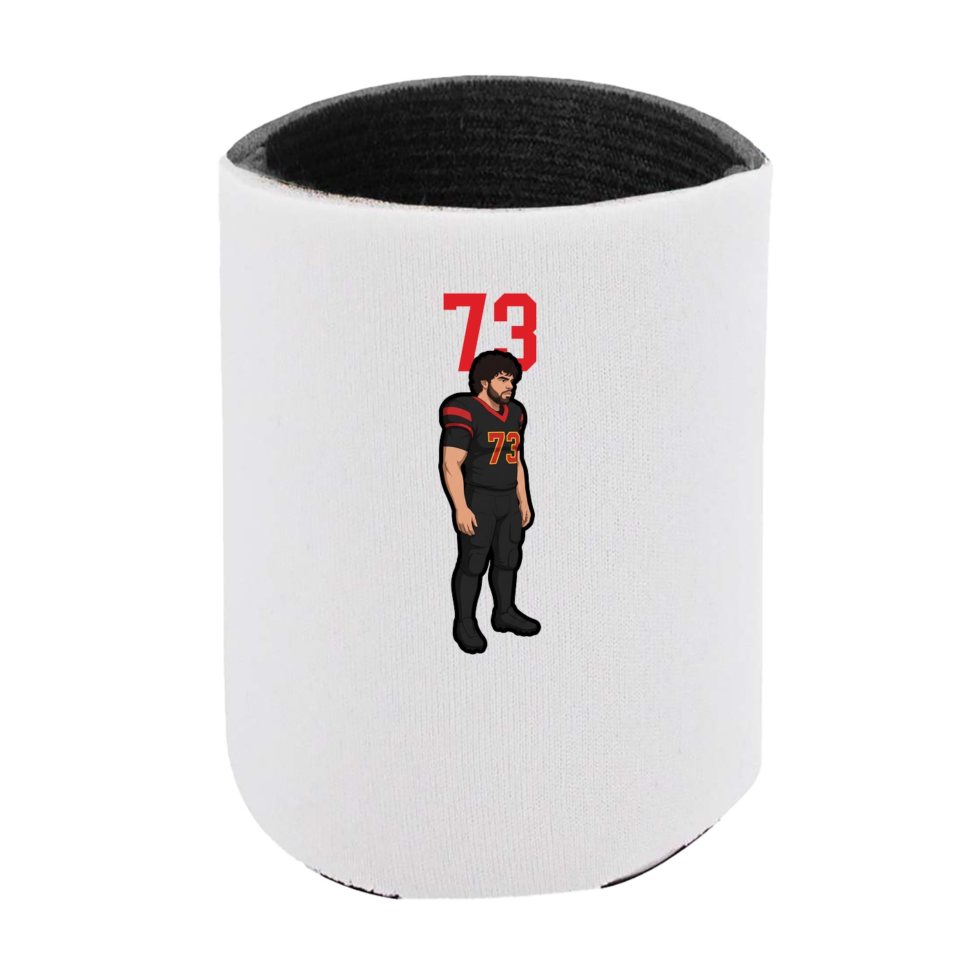 Can Holder — Number Top in White
