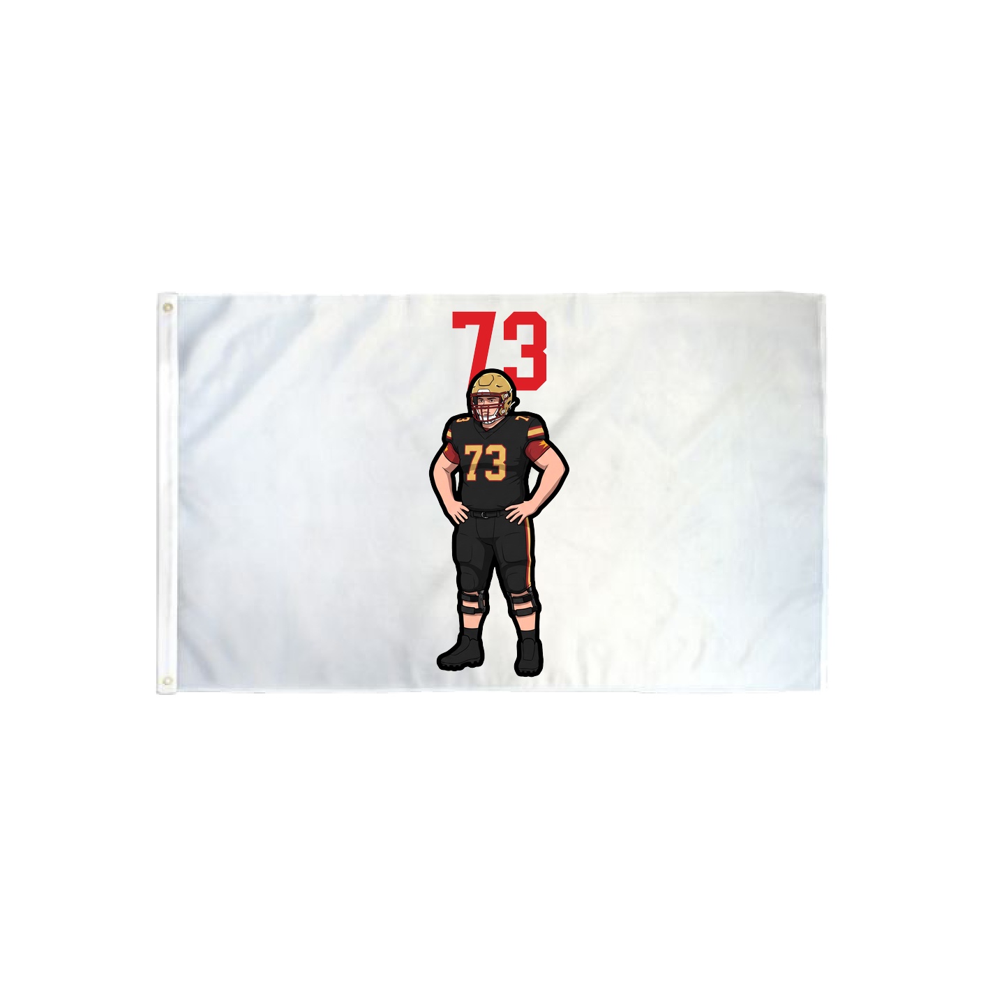 3x5 Flag — Number Top in Classic