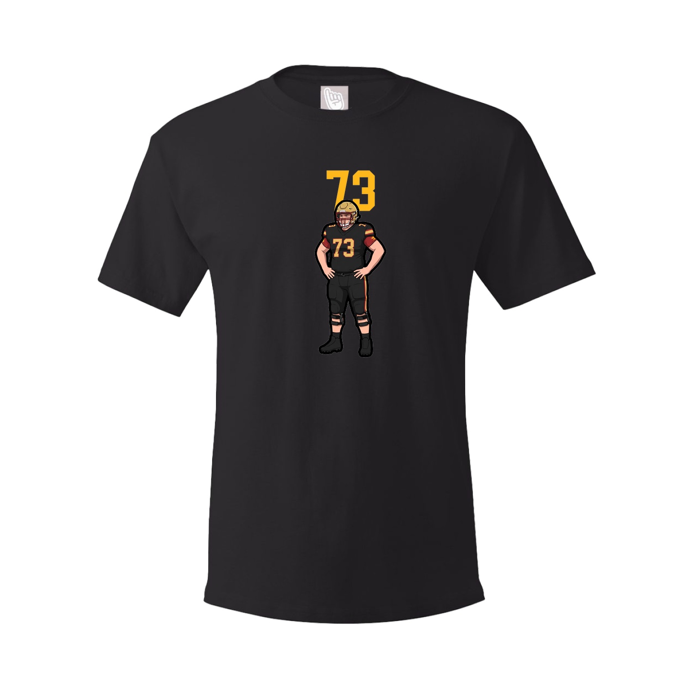Tee — Number Top in Black
