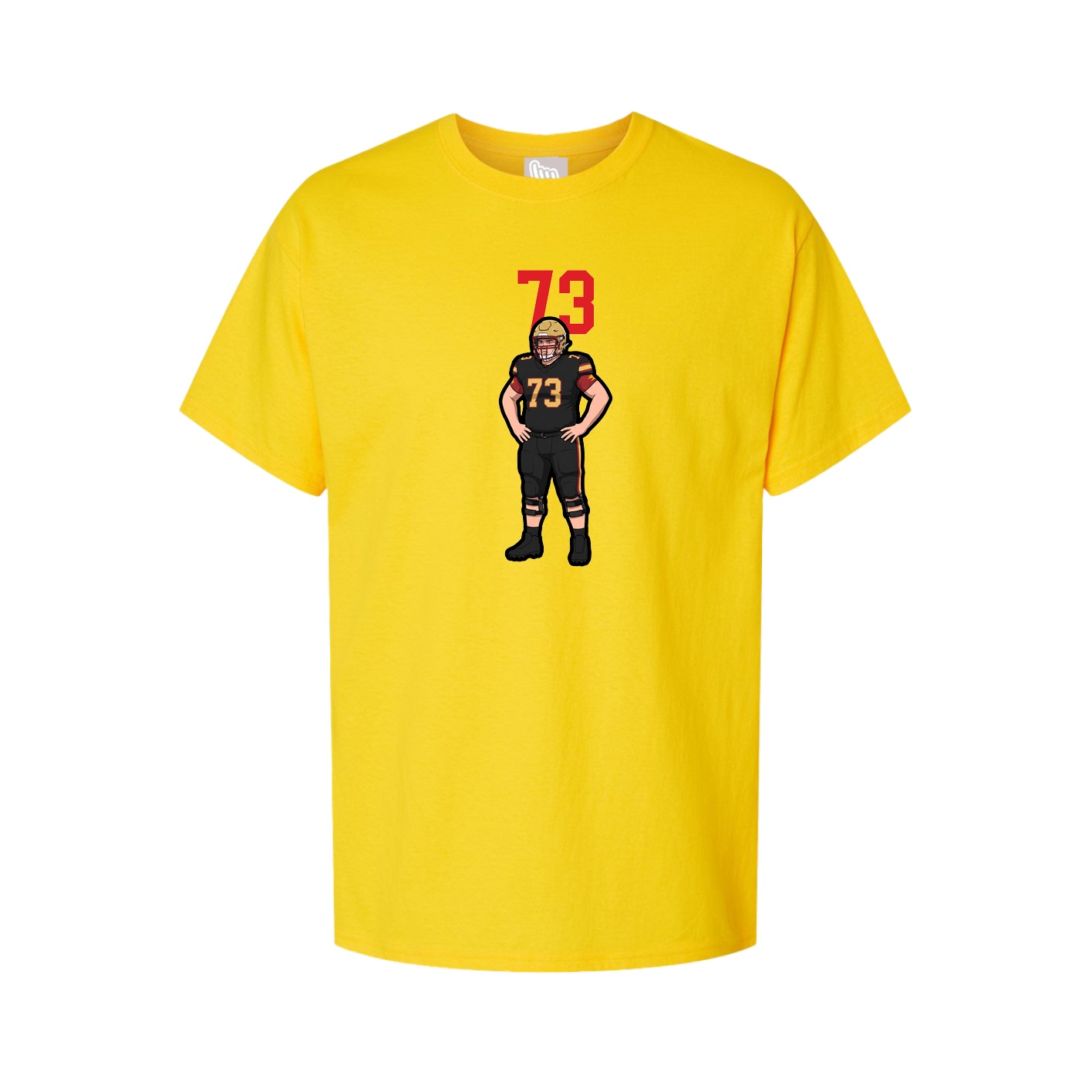 Tee — Number Top in Gold