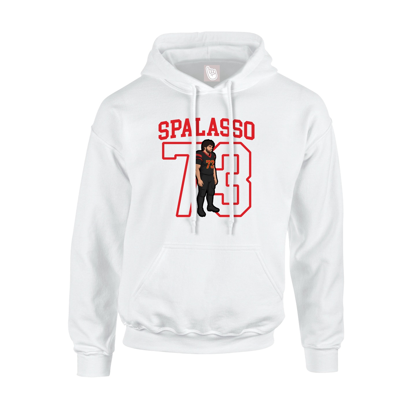 Hoodie — Shirsey in White