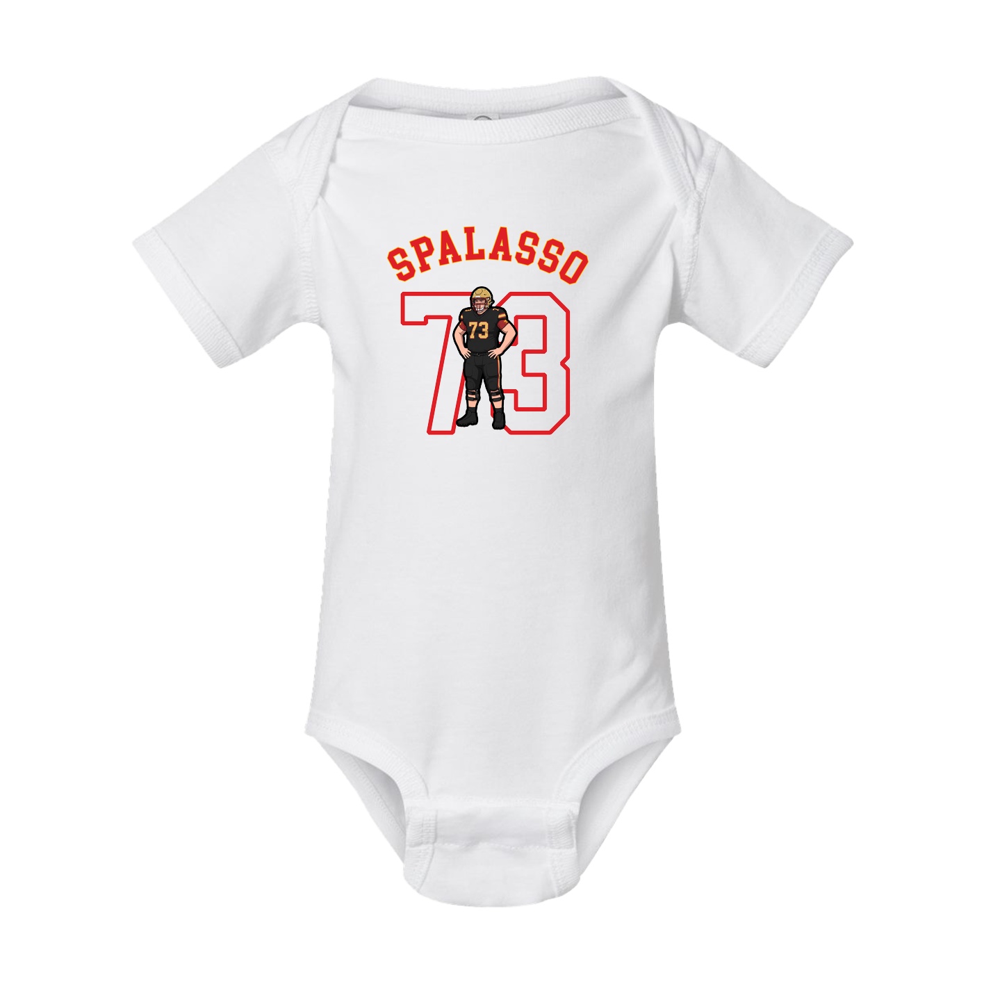 Baby Onesie — Shirsey Arch in White