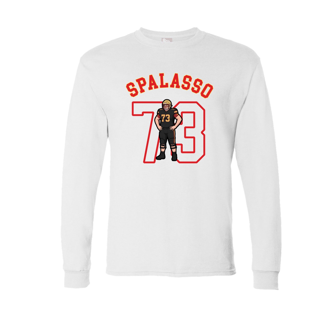Long Sleeve Tee — Shirsey Arch in White