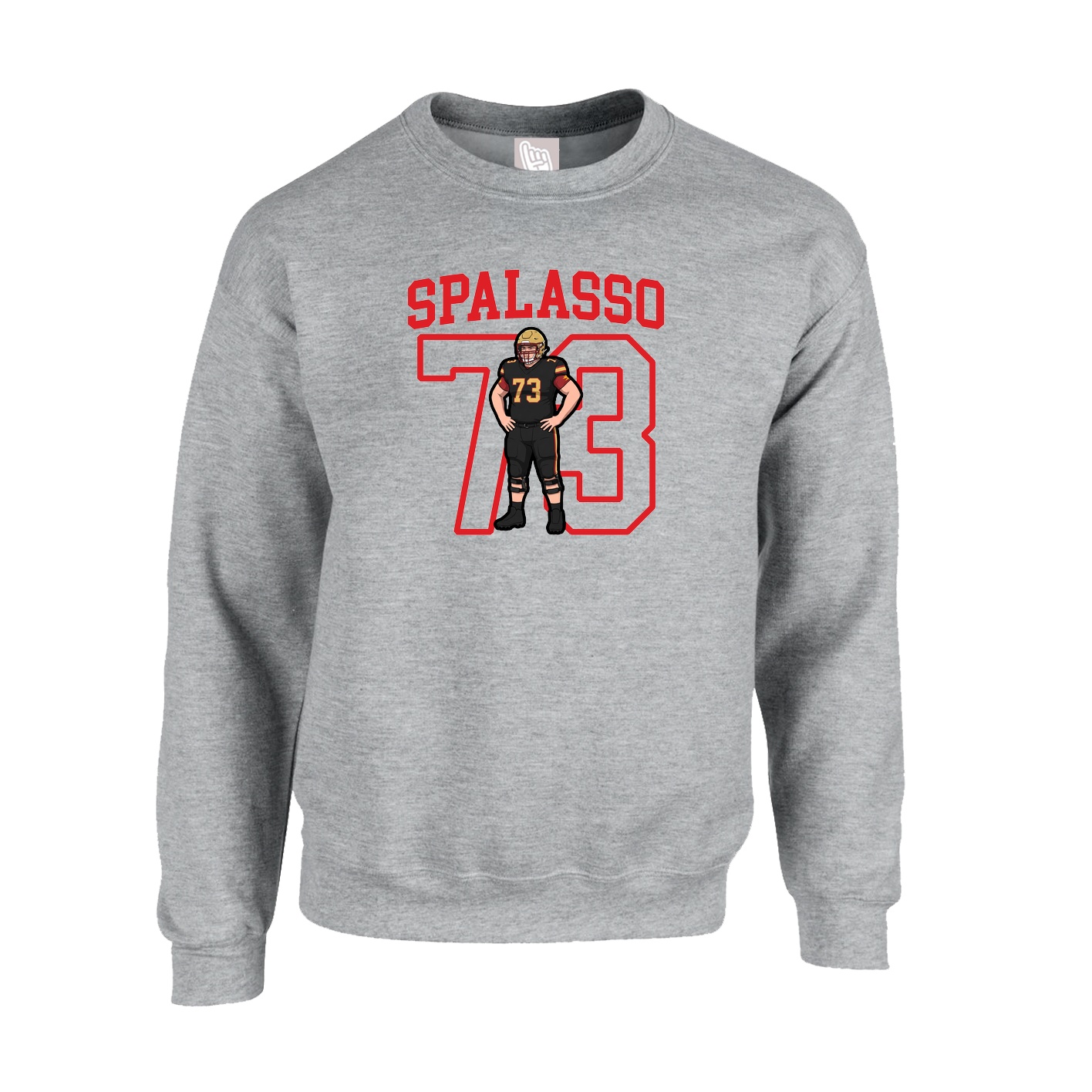 Fleece Crew — Shirsey in Grey