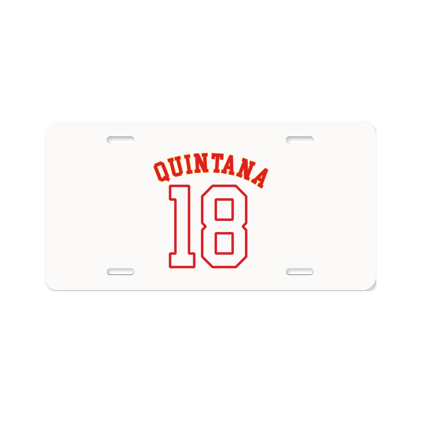 License Plate — Shirsey Arch in Classic