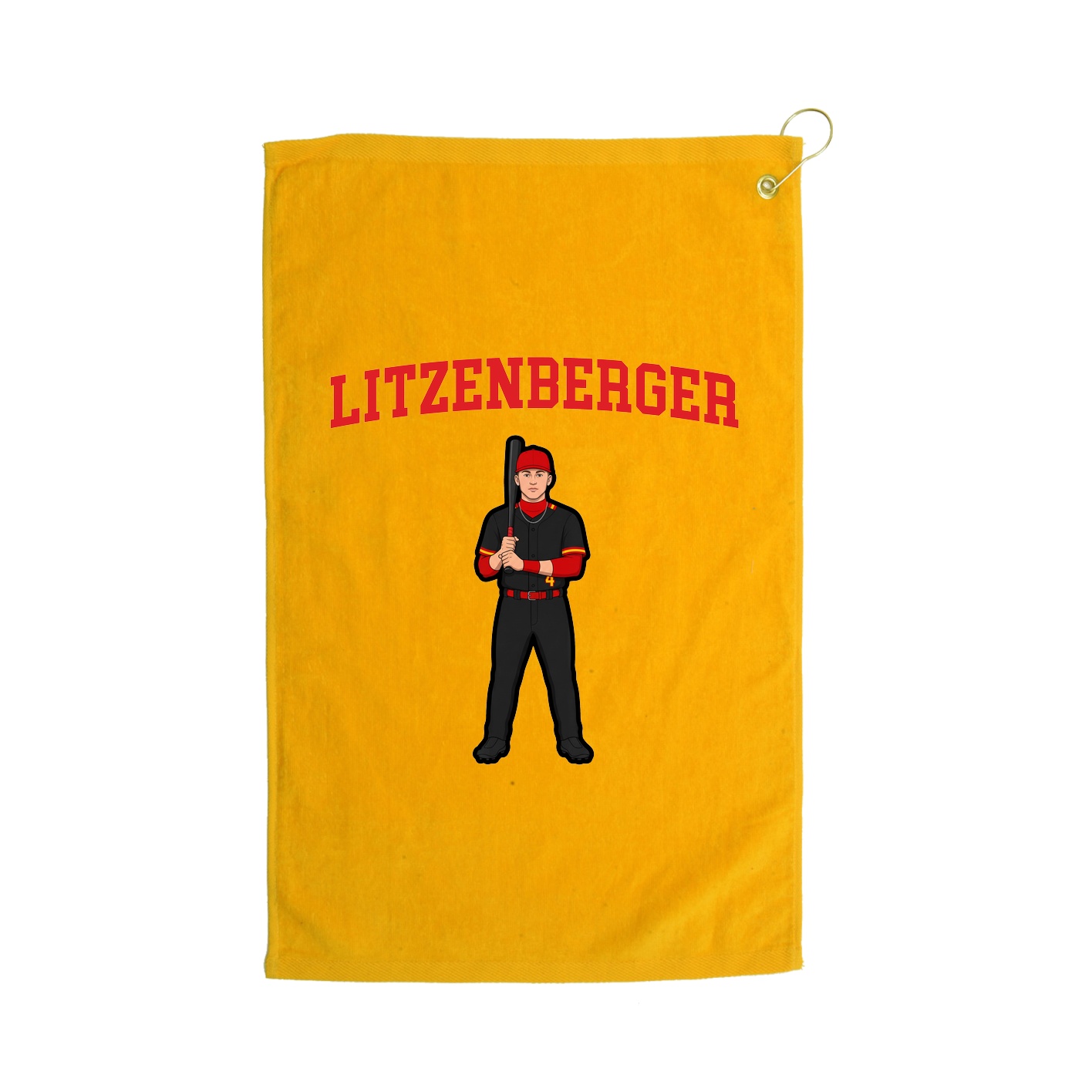 Golf Towel — Shirsey in Gold