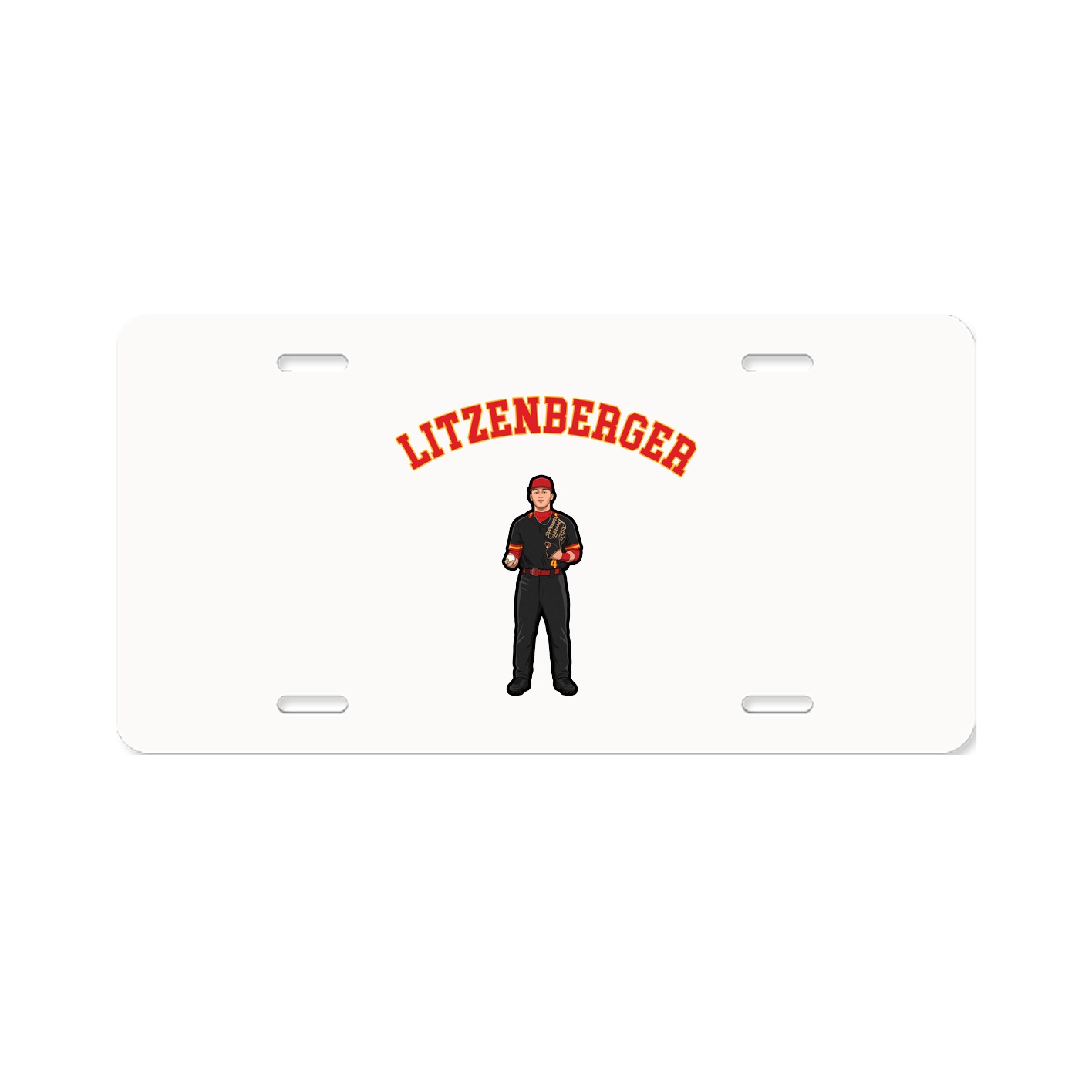 License Plate — Shirsey Arch in Classic