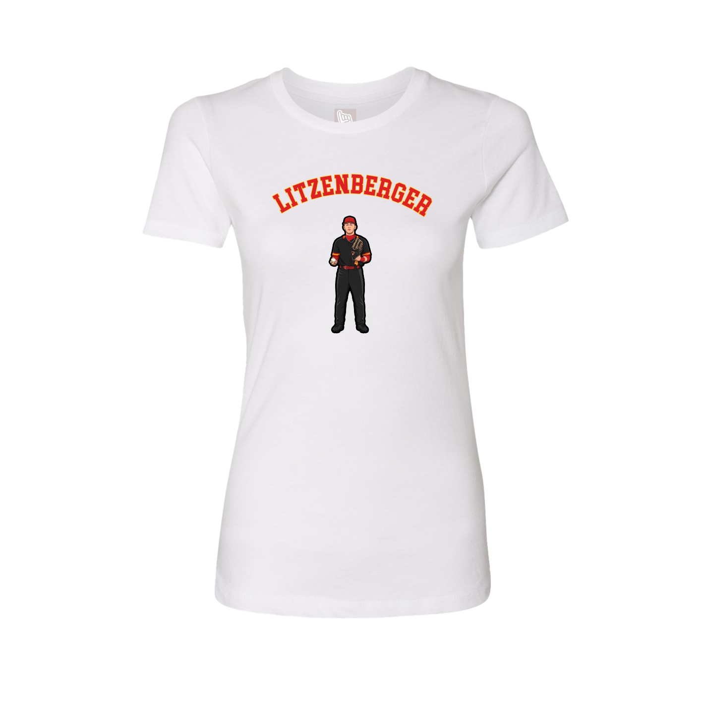 Womens Tee — Shirsey Arch in White