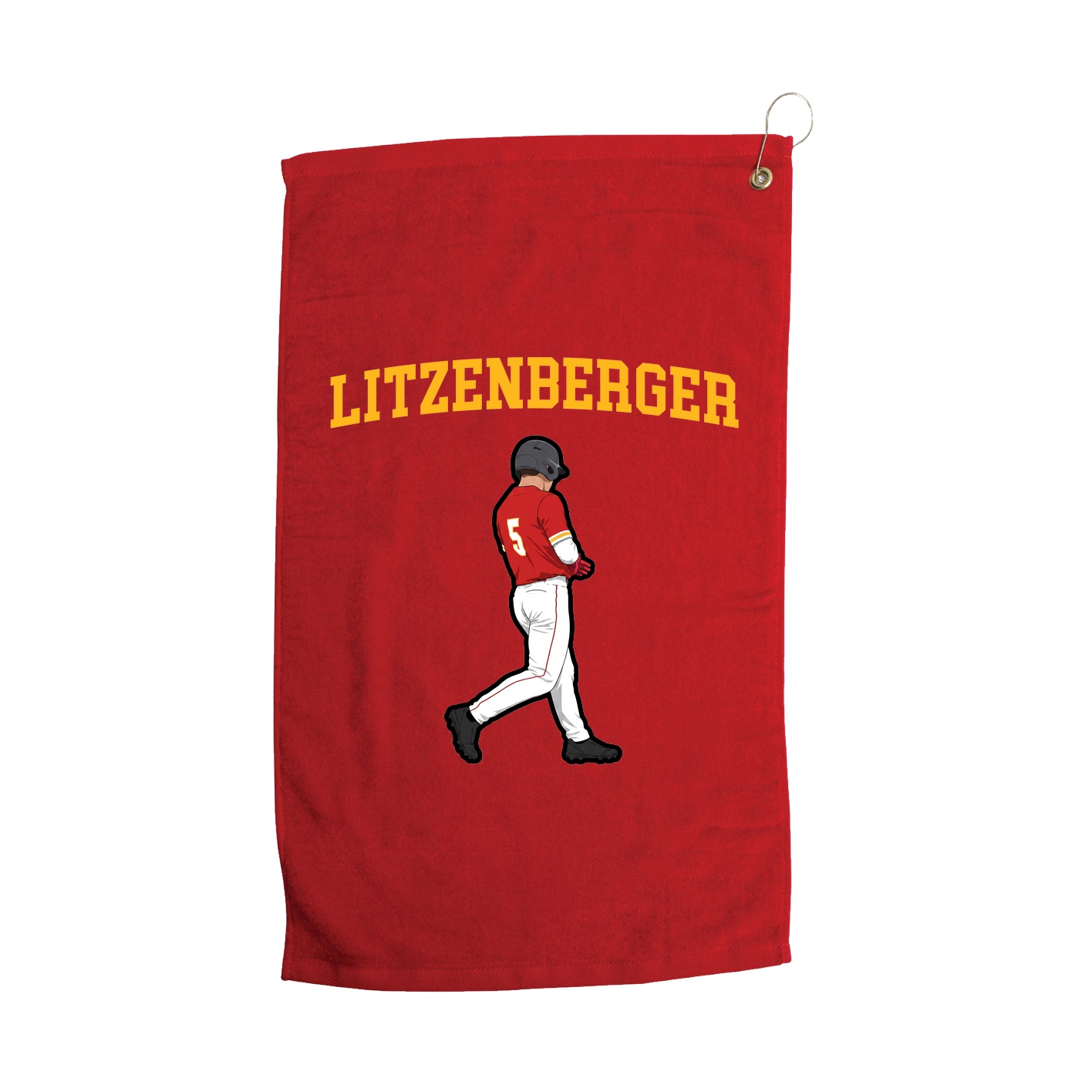 Golf Towel — Shirsey in Red