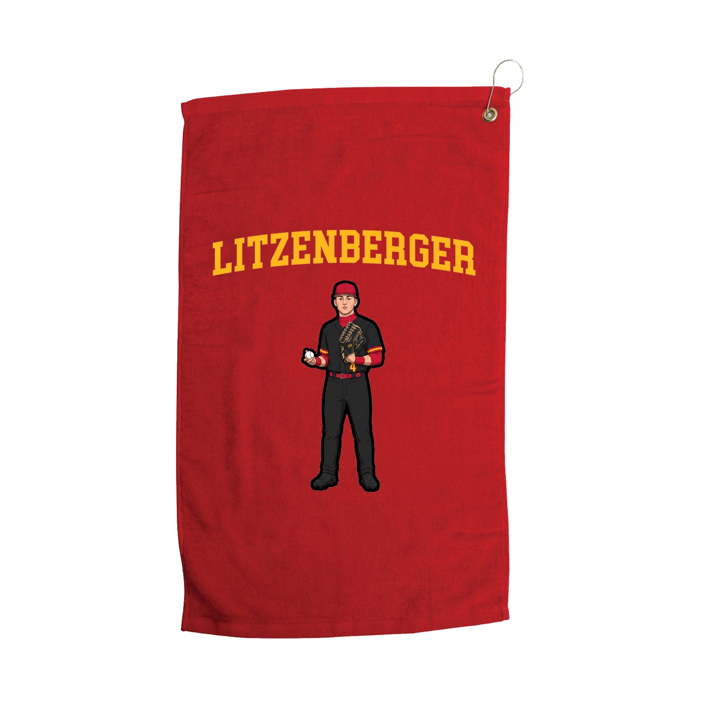 Golf Towel — Shirsey in Red