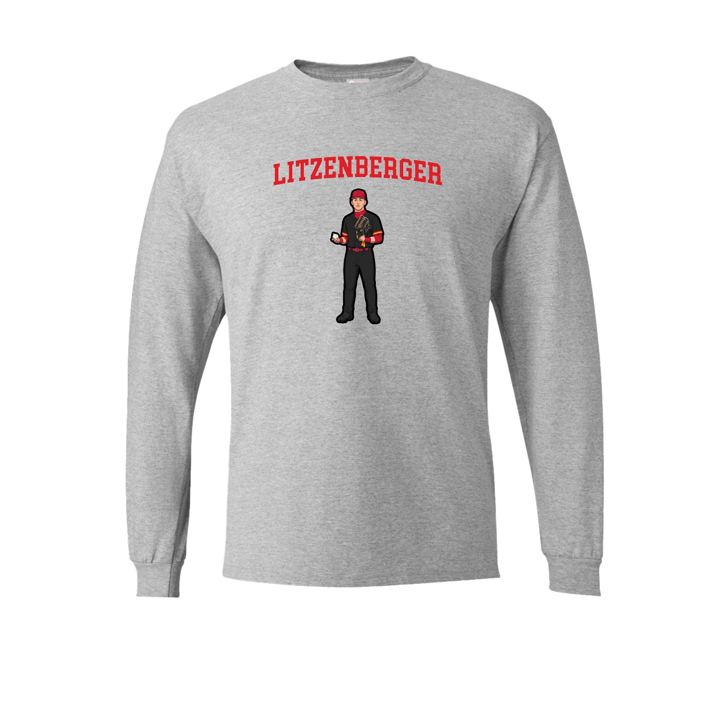 Long Sleeve Tee — Shirsey in Grey