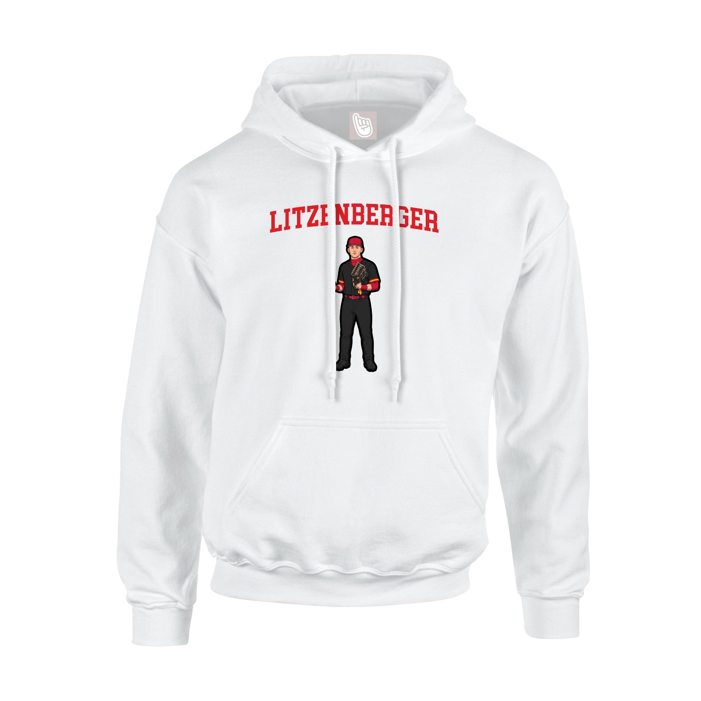 Youth Hoodie — Shirsey in White
