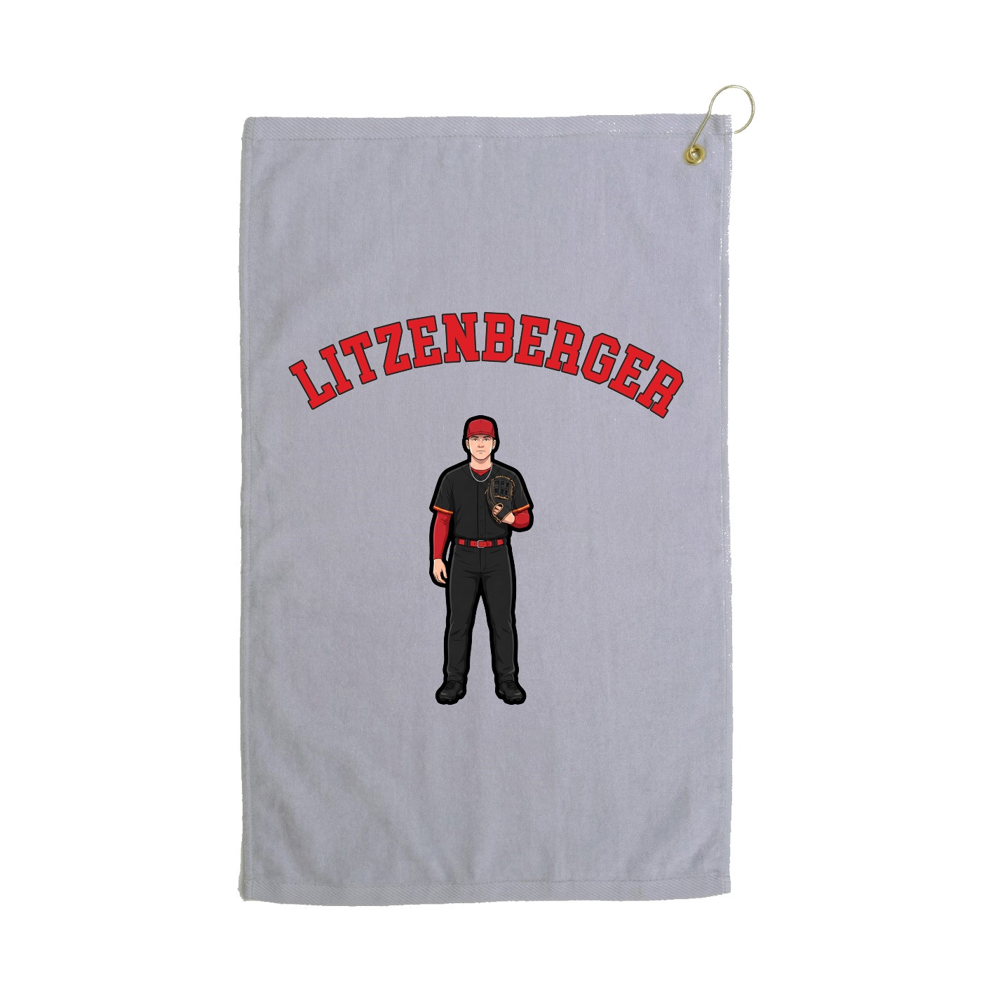 Golf Towel — Shirsey Arch in Grey
