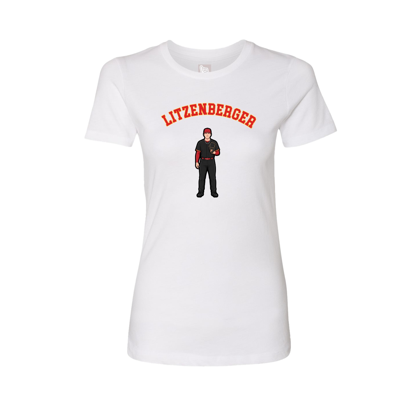 Womens Tee — Shirsey Arch in White