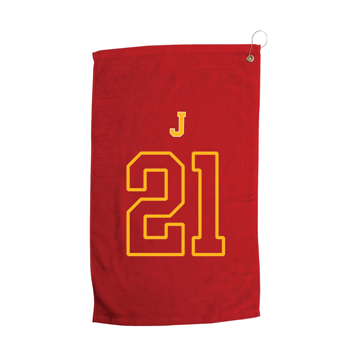 Golf Towel — Shirsey Arch in Red