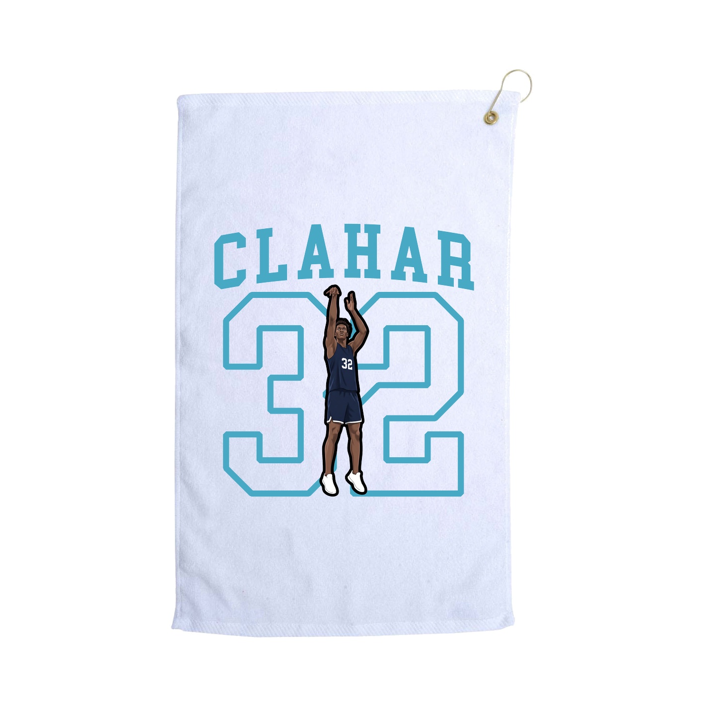 Golf Towel — Shirsey in White