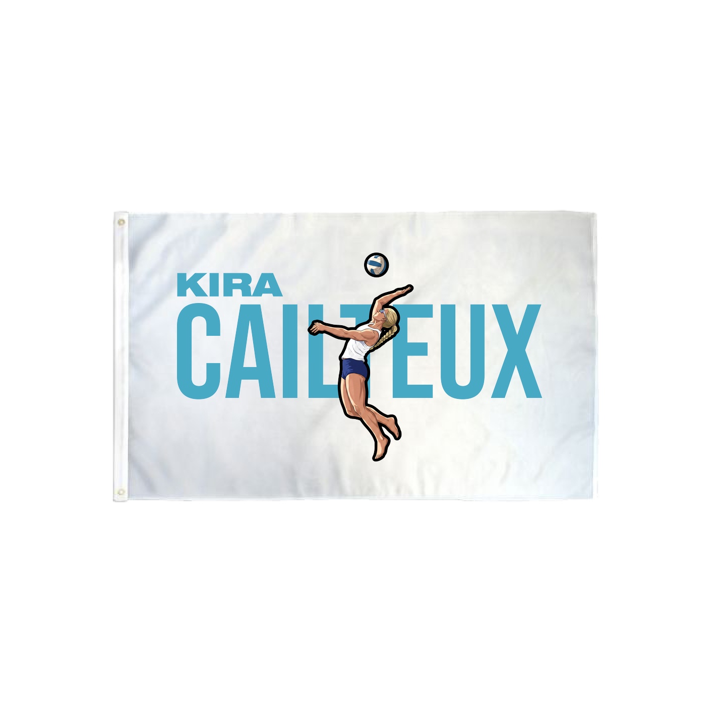 3x5 Flag — Player Name in Classic