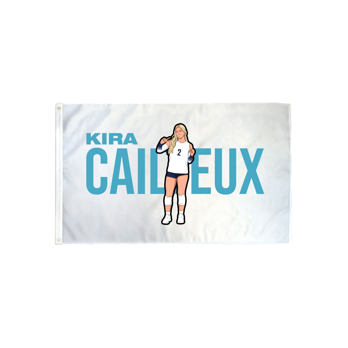 3x5 Flag — Player Name in Classic