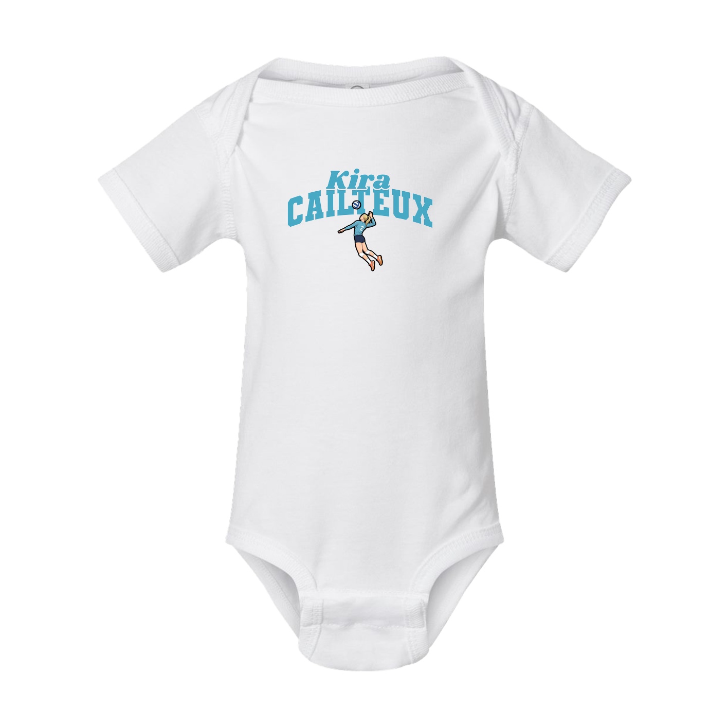 Baby Onesie — Signature Arch in White