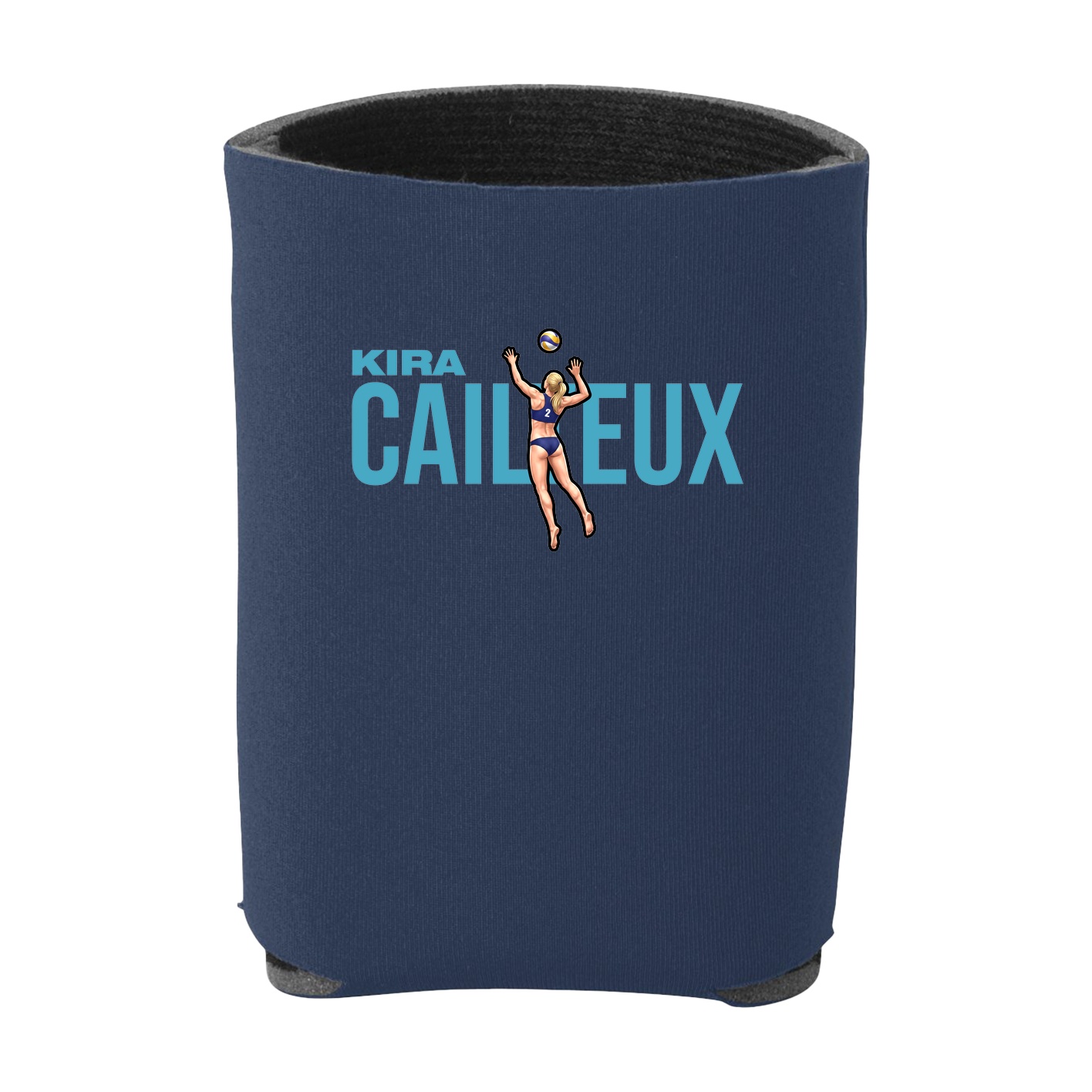 Can Holder — Player Name in Navy