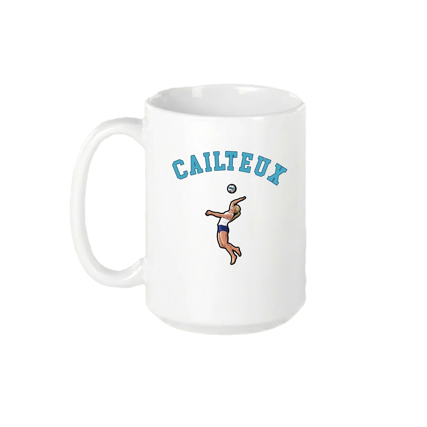 15oz Coffee Mug — Shirsey Arch in White