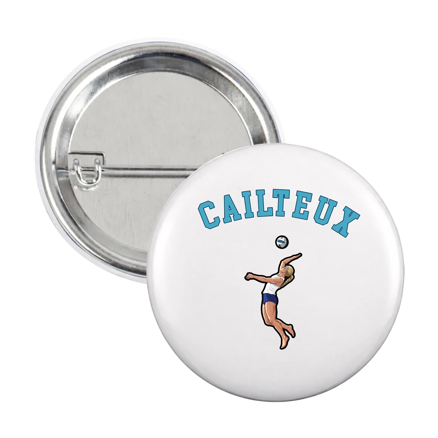Game Day Button — Shirsey Arch in White