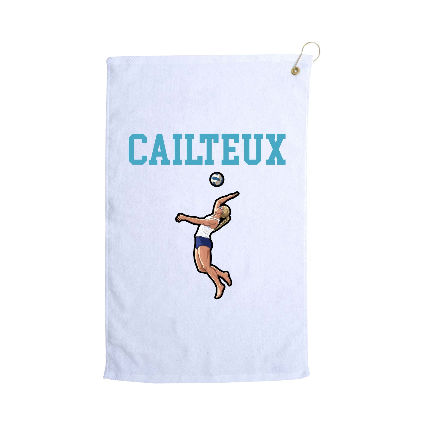 Golf Towel — Shirsey in White