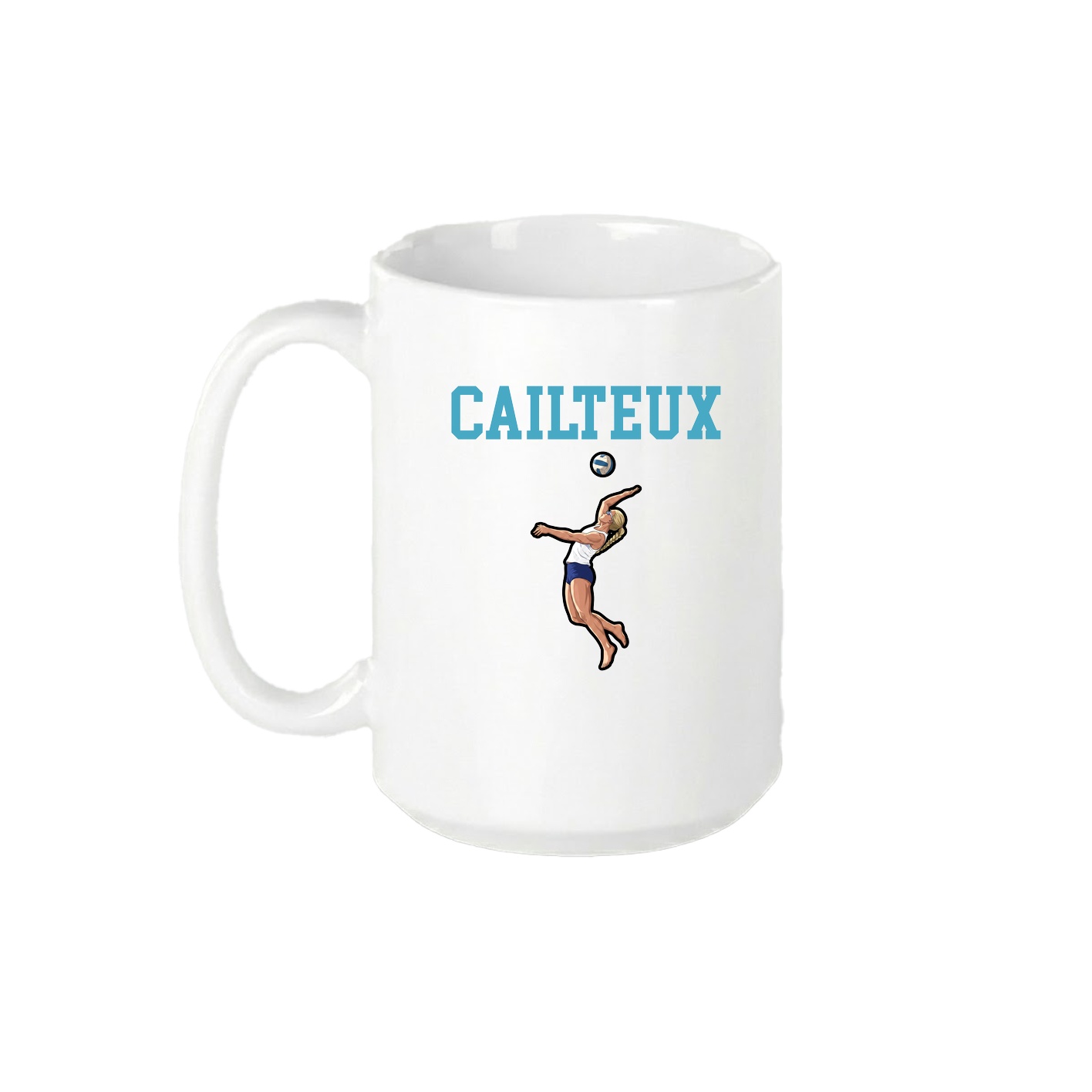 15oz Coffee Mug — Shirsey in White
