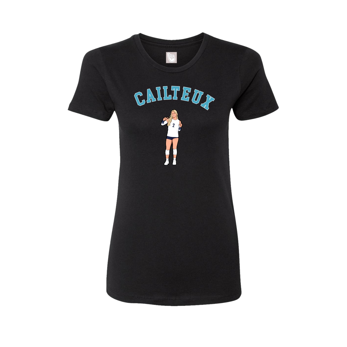 Womens Tee — Shirsey Arch in Black