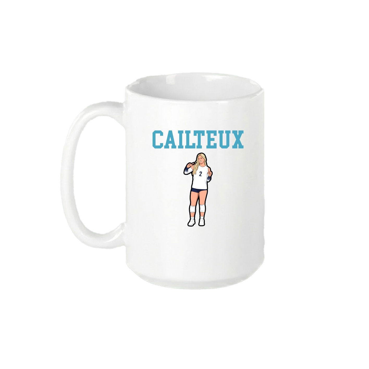 15oz Coffee Mug — Shirsey in White