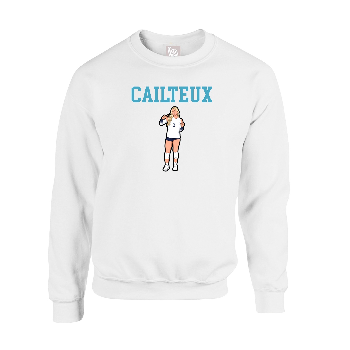 Fleece Crew — Shirsey in White