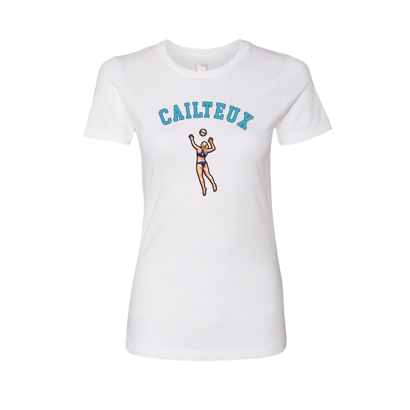 Womens Tee — Shirsey Arch in White