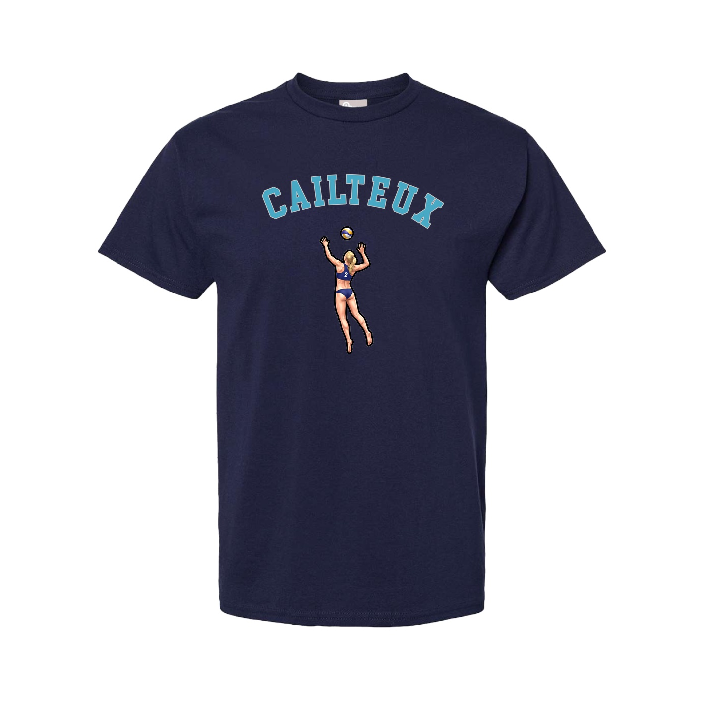 Youth Tee — Shirsey Arch in Navy