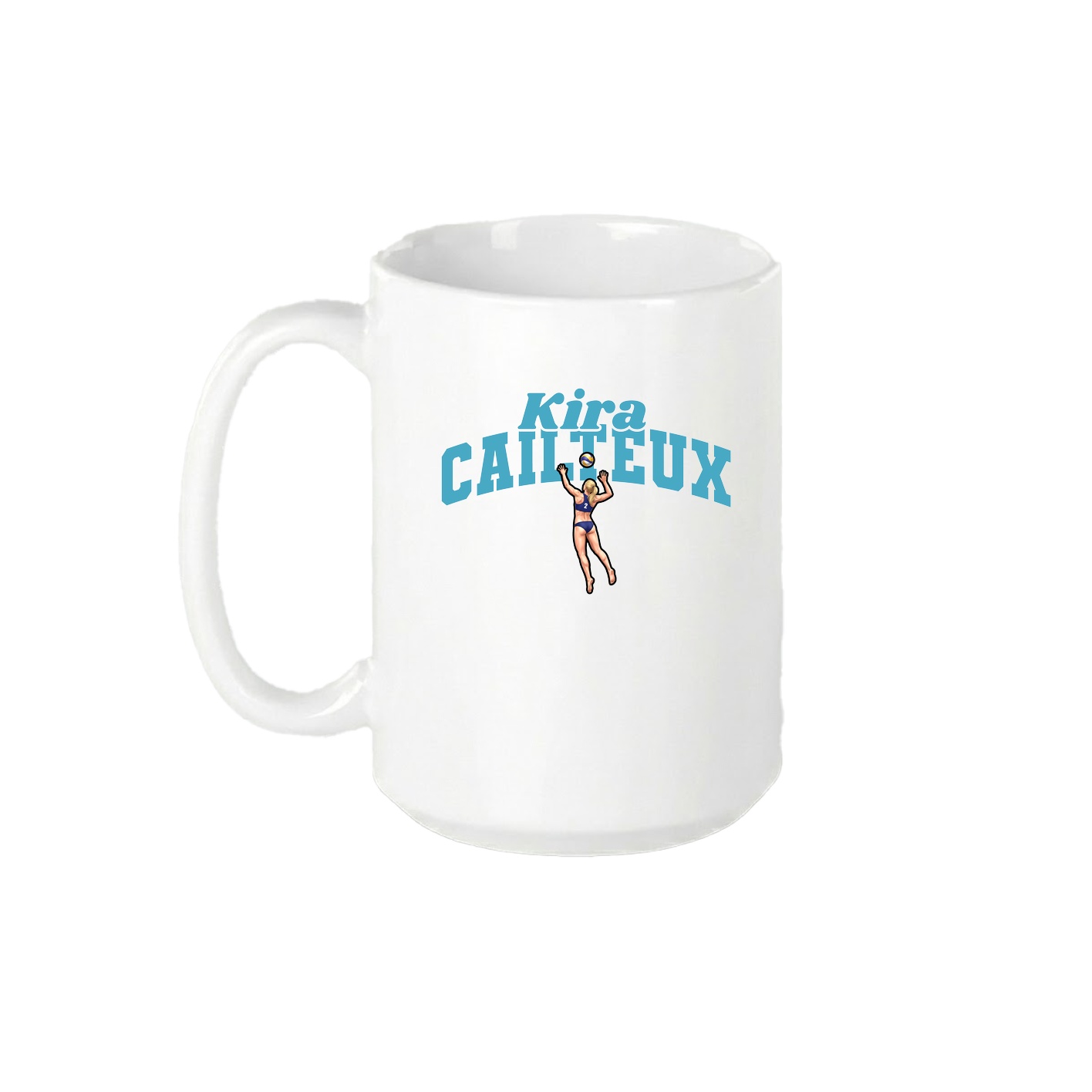15oz Coffee Mug — Signature Arch in White