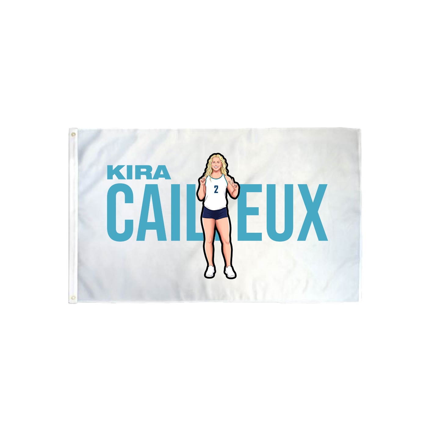 3x5 Flag — Player Name in Classic
