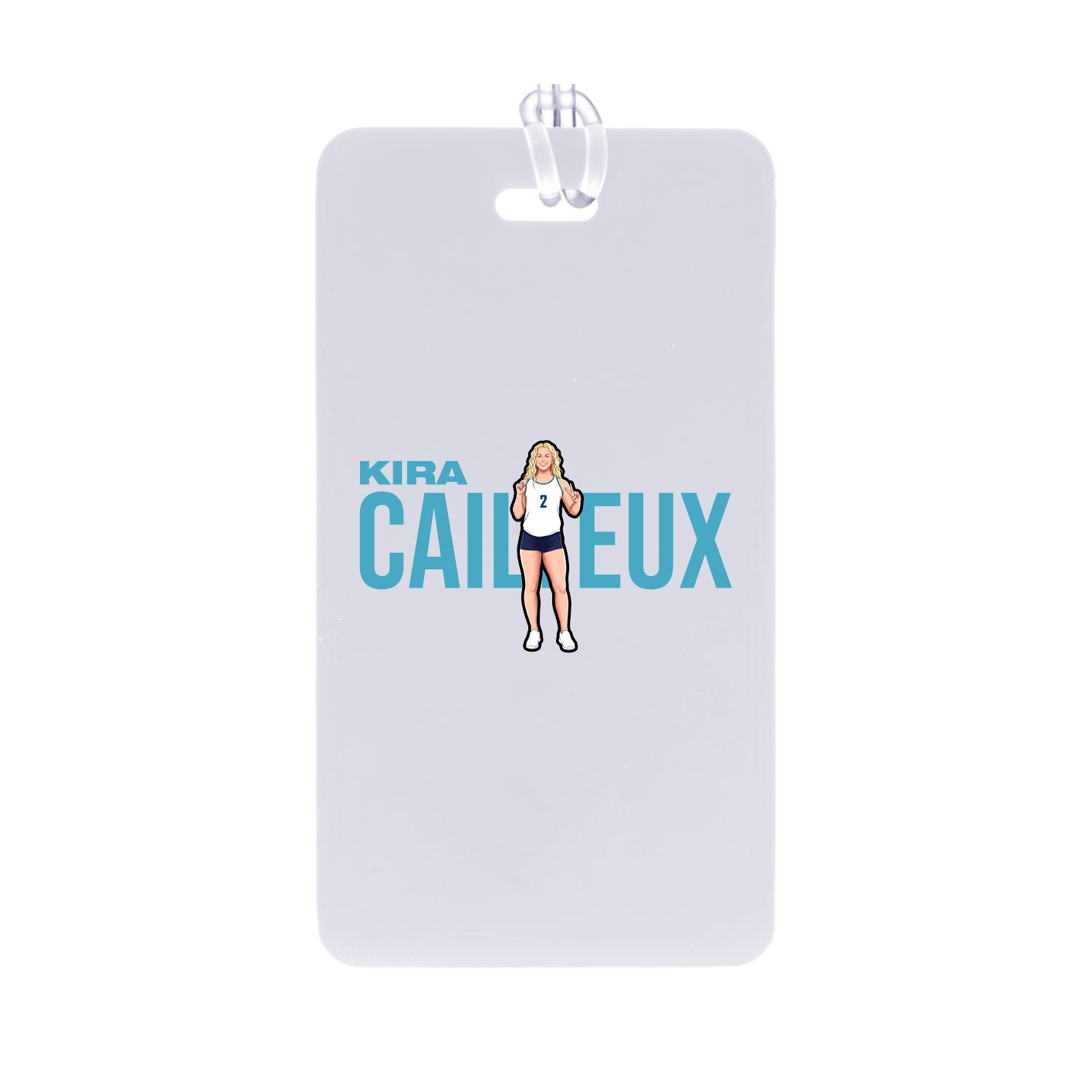 Bag Tag — Player Name in Classic