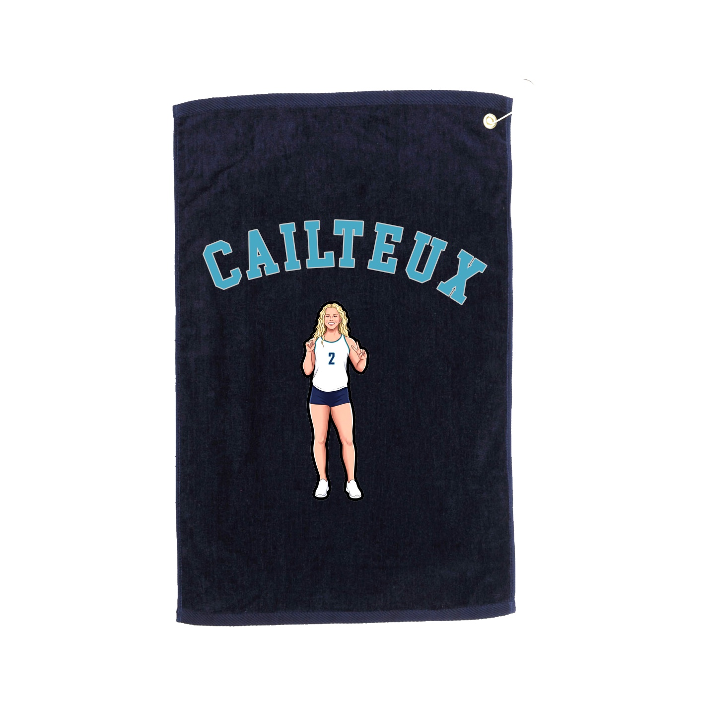 Golf Towel — Shirsey Arch in Navy