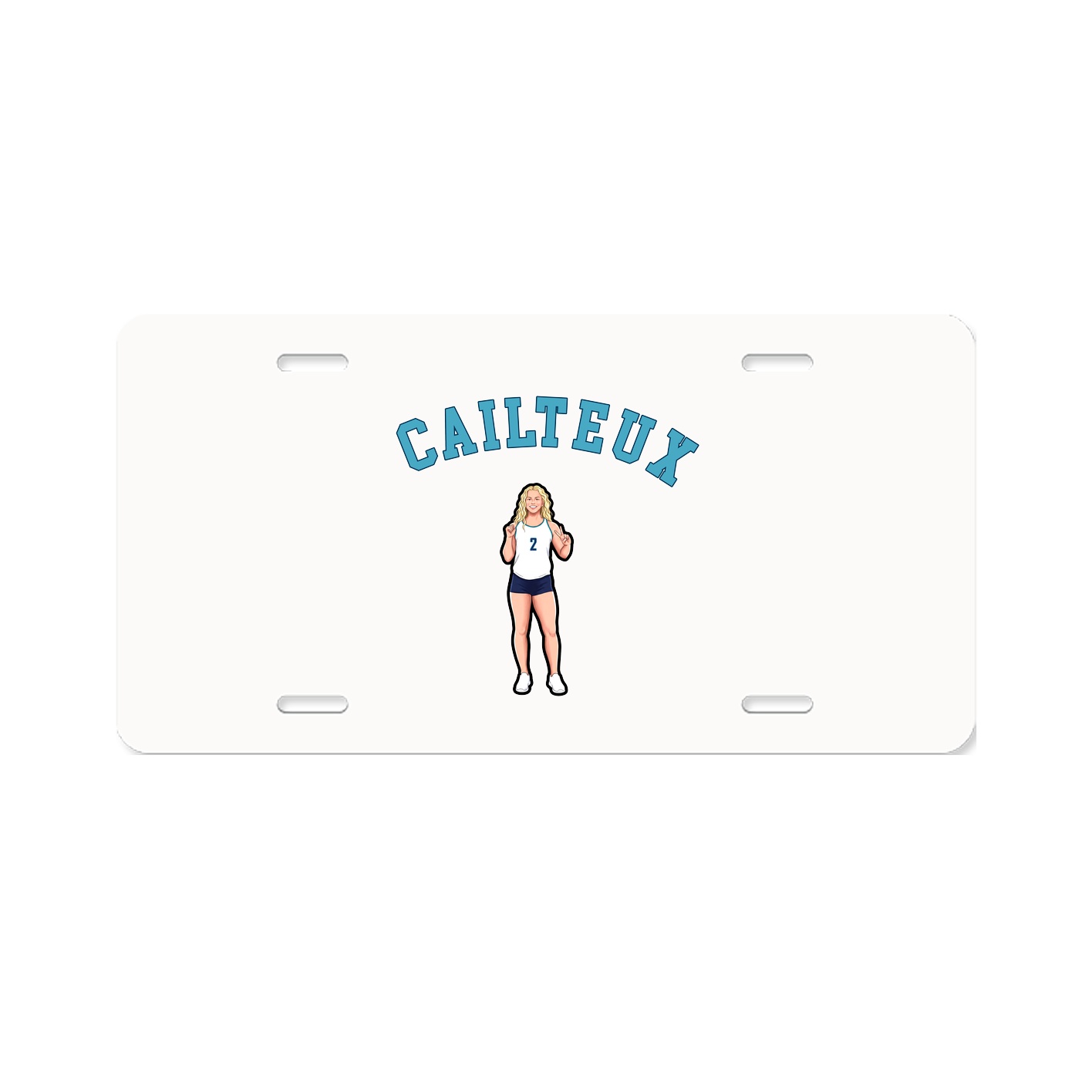 License Plate — Shirsey Arch in Classic