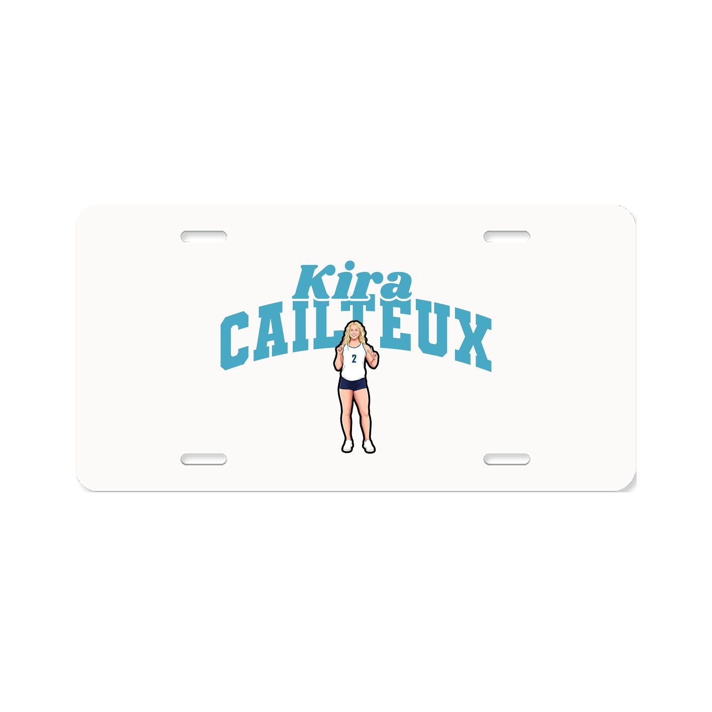 License Plate — Signature Arch in Classic