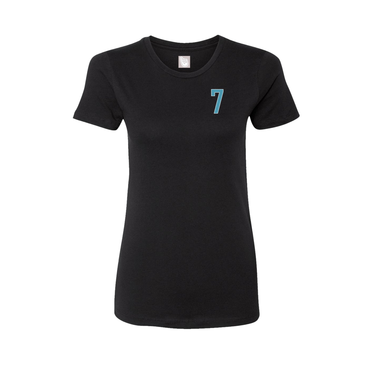 Womens Tee — Front Shirsy in Black