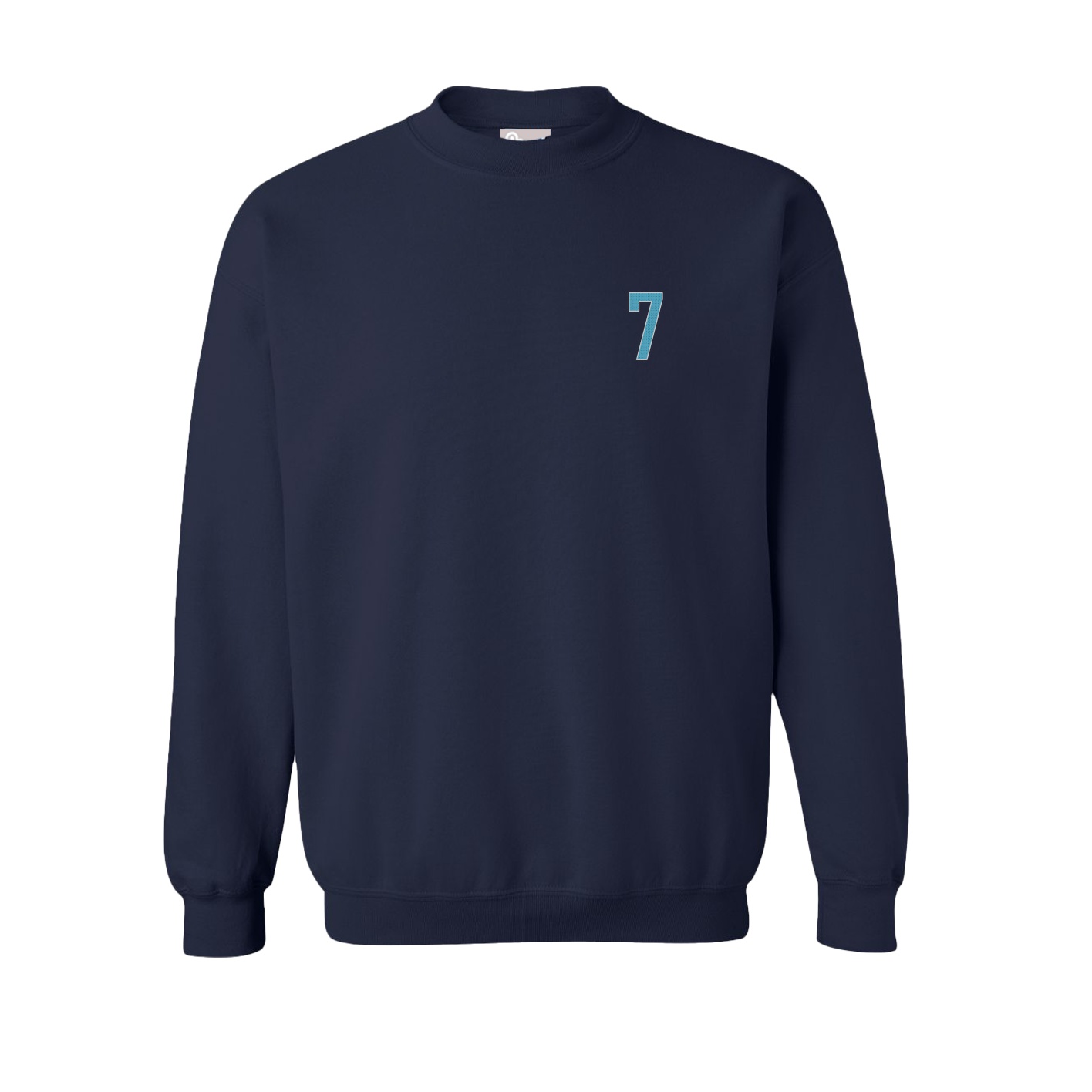 Fleece Crew — Front Shirsy in Navy