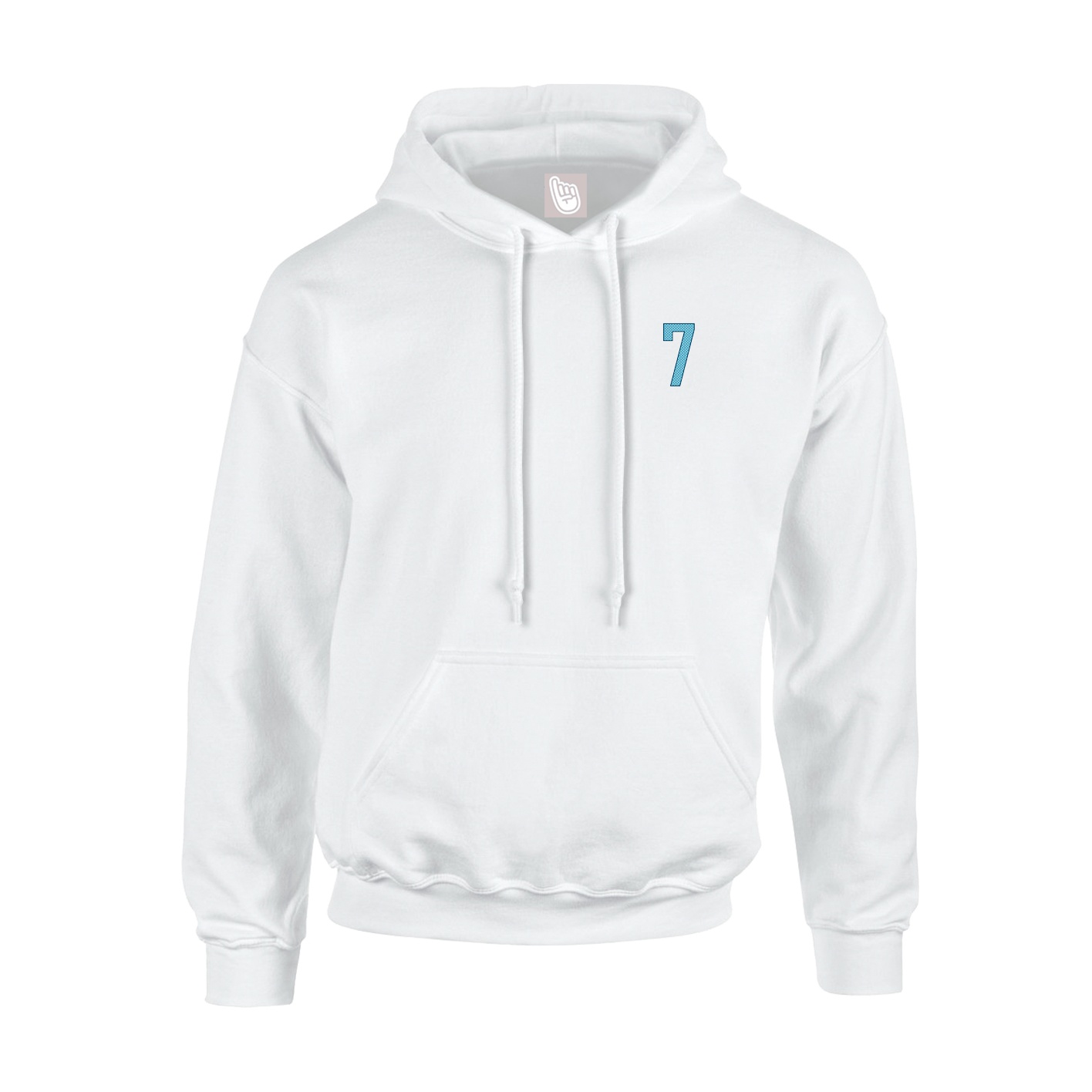 Youth Hoodie — Front Shirsy in White