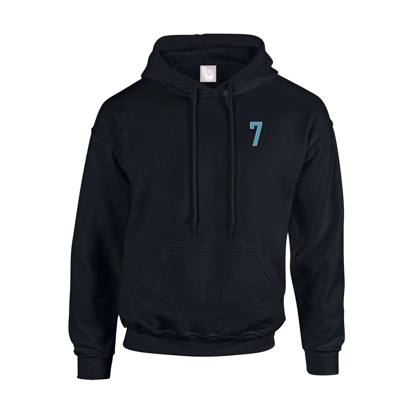 Youth Hoodie — Front Shirsy in Black