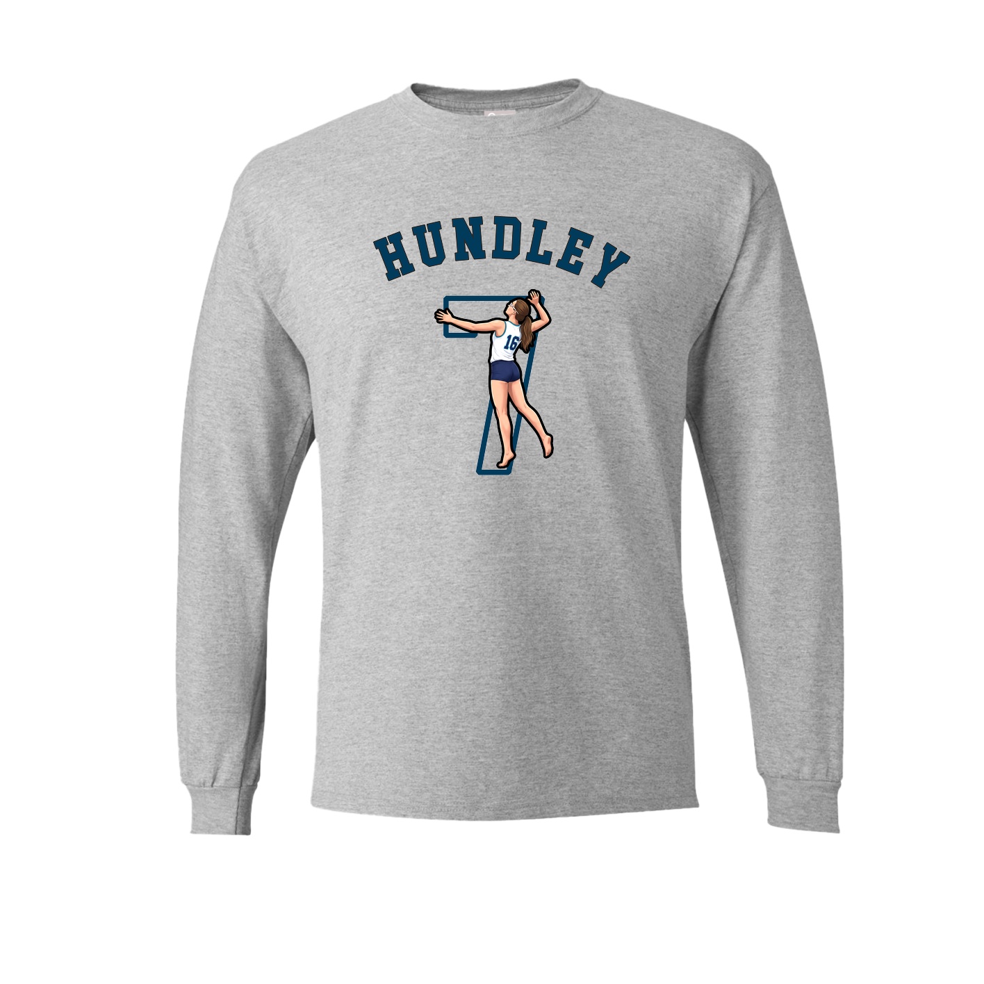 Long Sleeve Tee — Shirsey Arch in Grey